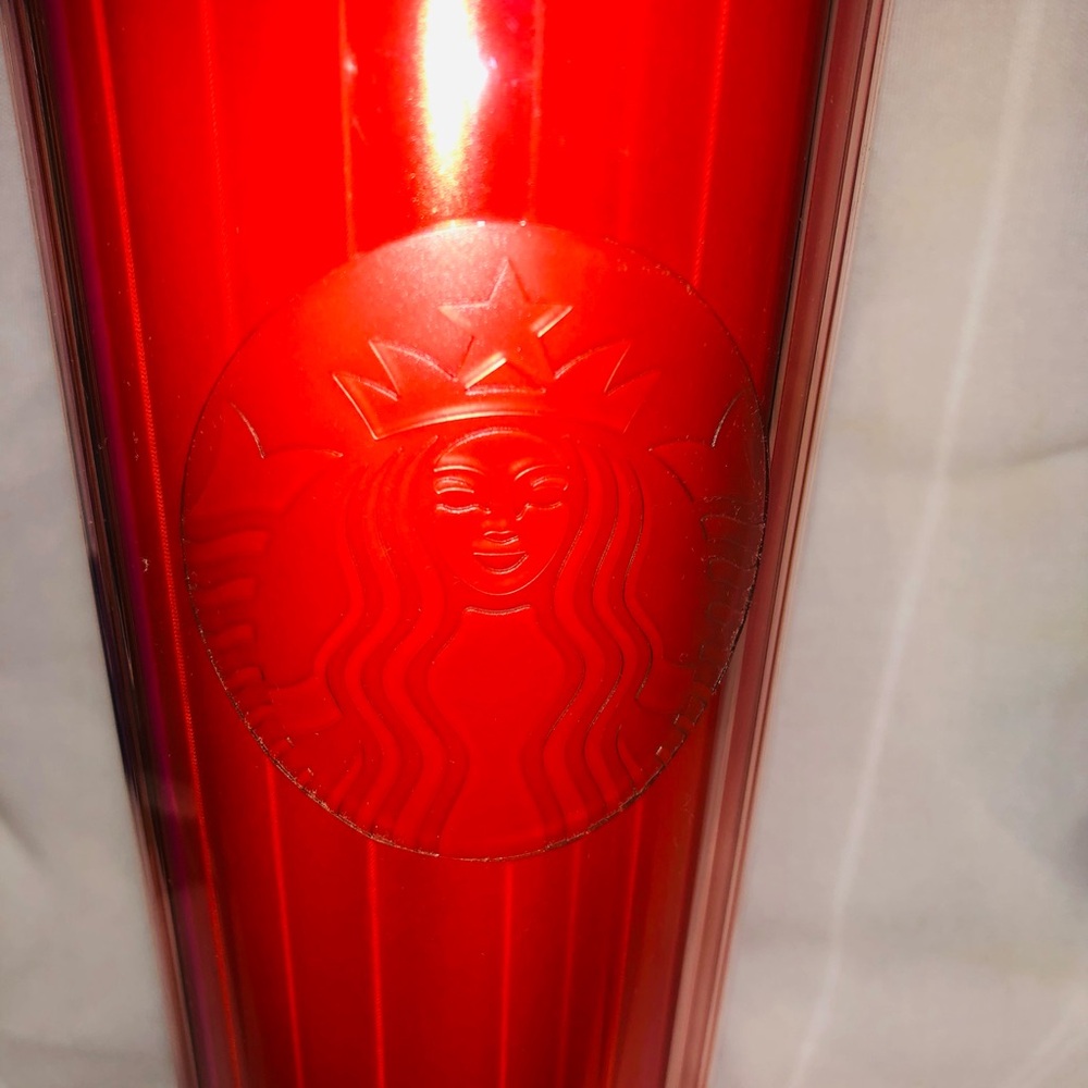Starbucks Red 2024 Diamond 24oz BNWT - Picture 4 of 7